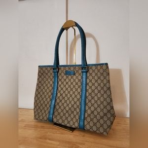 GUCCI Tiffany Blue tote
